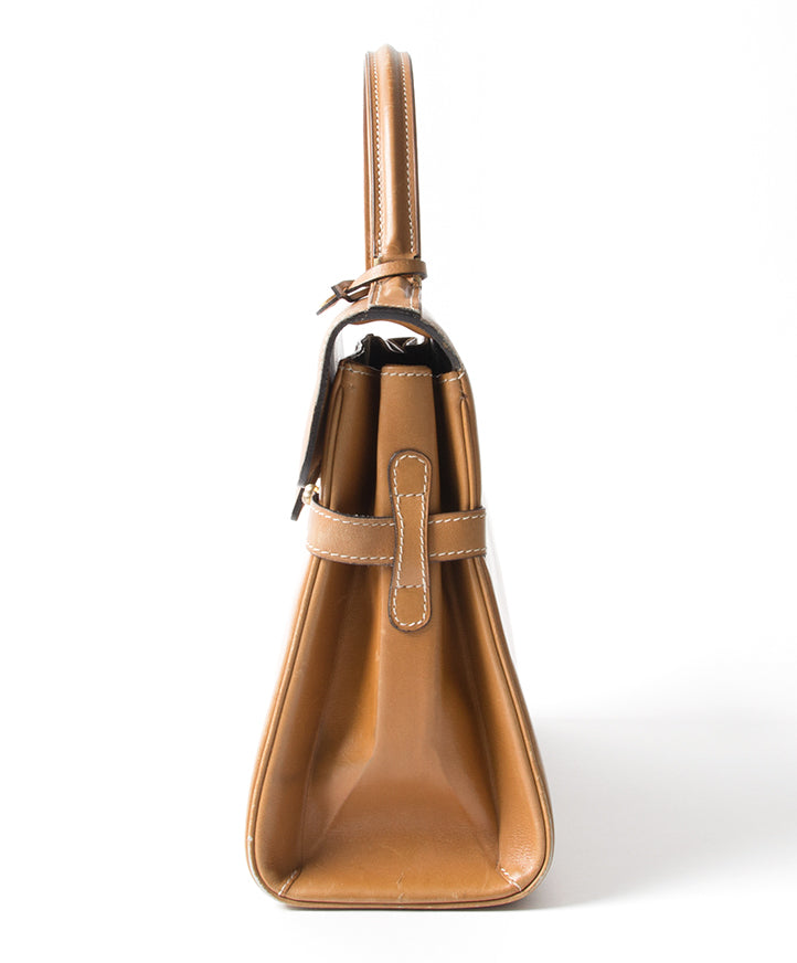 Delvaux Cognac Tempète MM