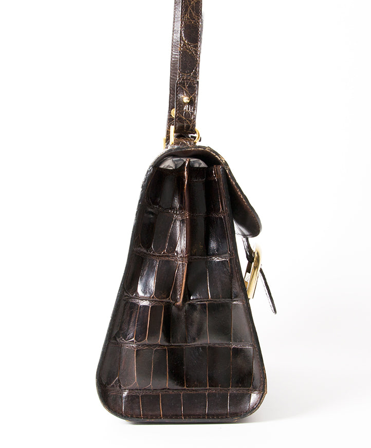 2dehands croco brillant like new 100% authentic designer it bags labellov