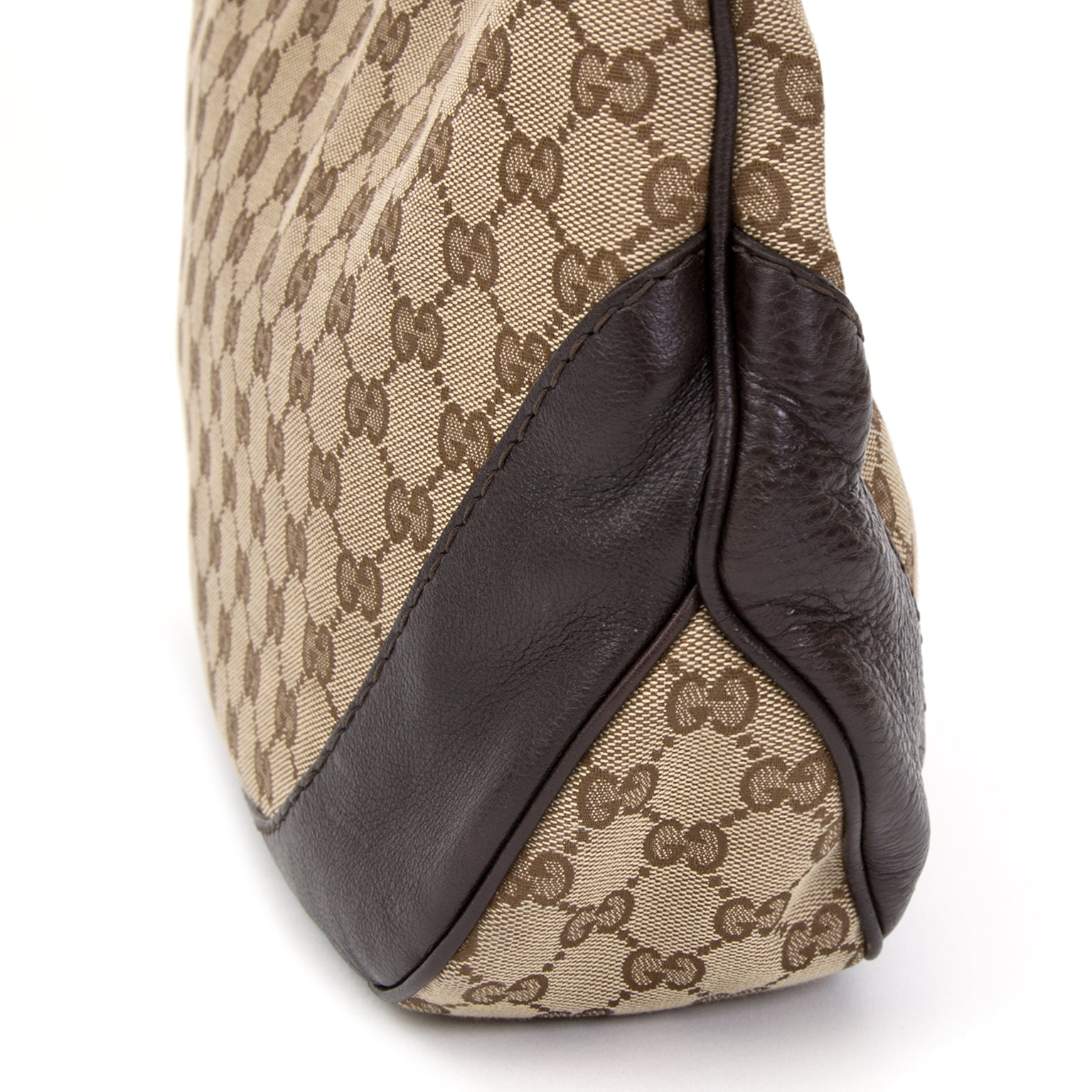 koop veilig online aan de beste prijs Gucci Monogram Hobo Bag