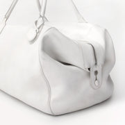 tweede hands designer Delvaux White Dolce Vita Weekender aan de beste prijs Delvaux White Dolce Vita Weekender, boetiek en webshop Antwerpen
