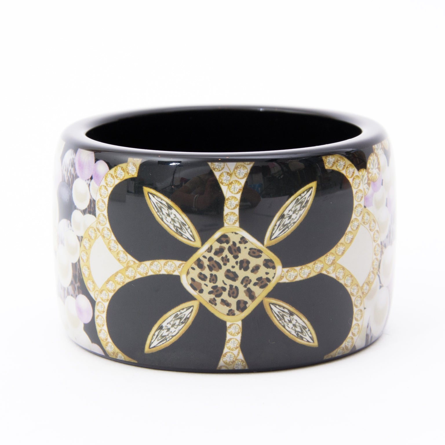 Christian Dior Bangle Bracelet M Perles designer luxury Dior vintage LabelLov tweedehands merken