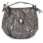 buy safe online second hand designer Gucci Hysteria Gg Coated Canvas Hobo Bag