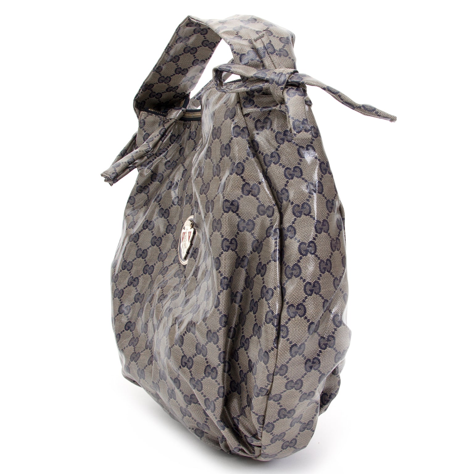 acheter en linge seconde main sac a main Gucci Hysteria Gg Coated Canvas Hobo Bag comme neuf