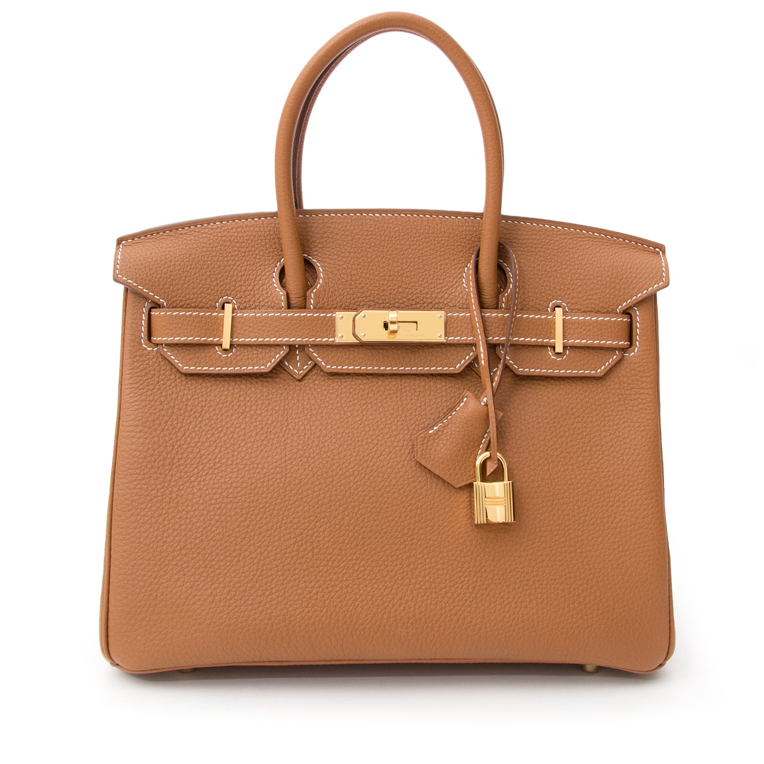Hermès Birkin Gold Togo 30 GHW r seconde hand online right price labellov vintage webshop safe secure original designer luxury brands Antwerp fashion shopping Belgium