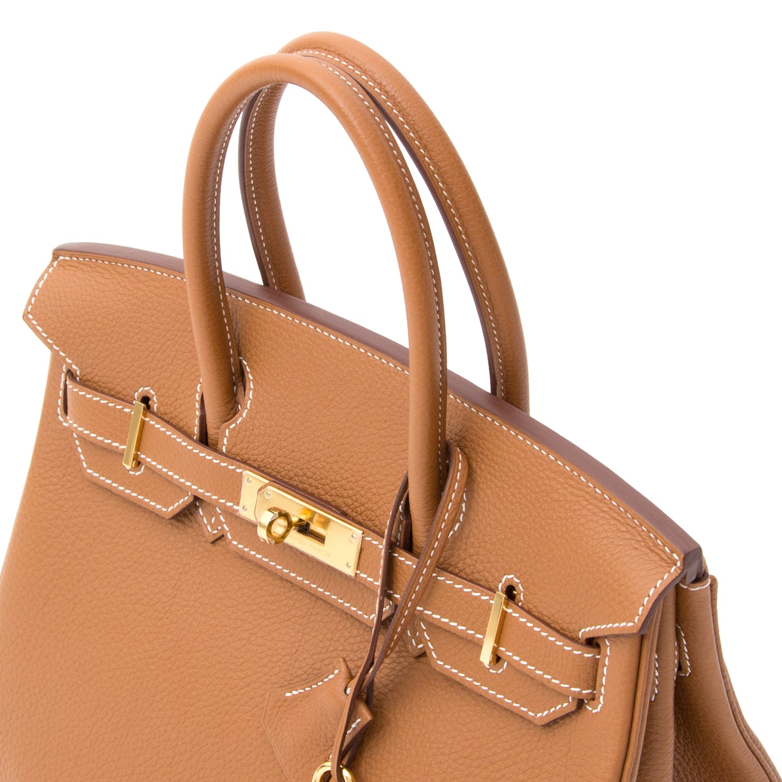 Hermès Birkin Gold Togo 30 GHW cuir seconde main occasion sac en ligne prix correct labellov vintage webshop designer marques de luxe mode Anvers Belgique