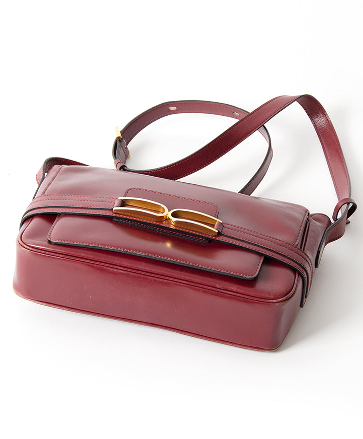 acheter en ligne seconde main occasion instant luxe Delvaux sac a epaule