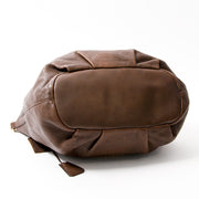 shop safe online secondhand designer vintage Prada shoulder bag in chocolate brown best price webshop