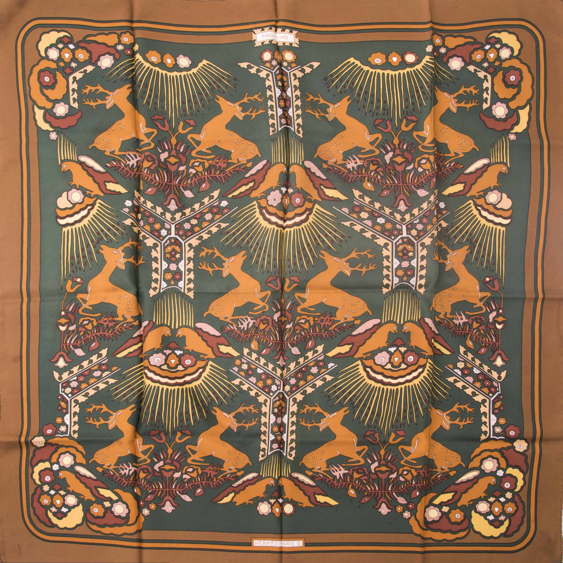 Hermès carré Tally-Ho by Karin Swildens