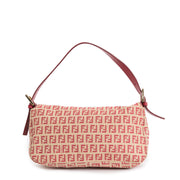 Bent u op zoek naar een authentieke Fendi Monogram Logo Baguette Bag?