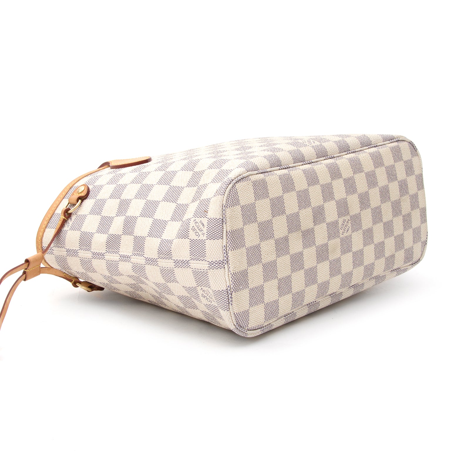 seconde main sac a main louis vuitton neverfull pm azur pour le meilleur prix comme neuf louis vuitton