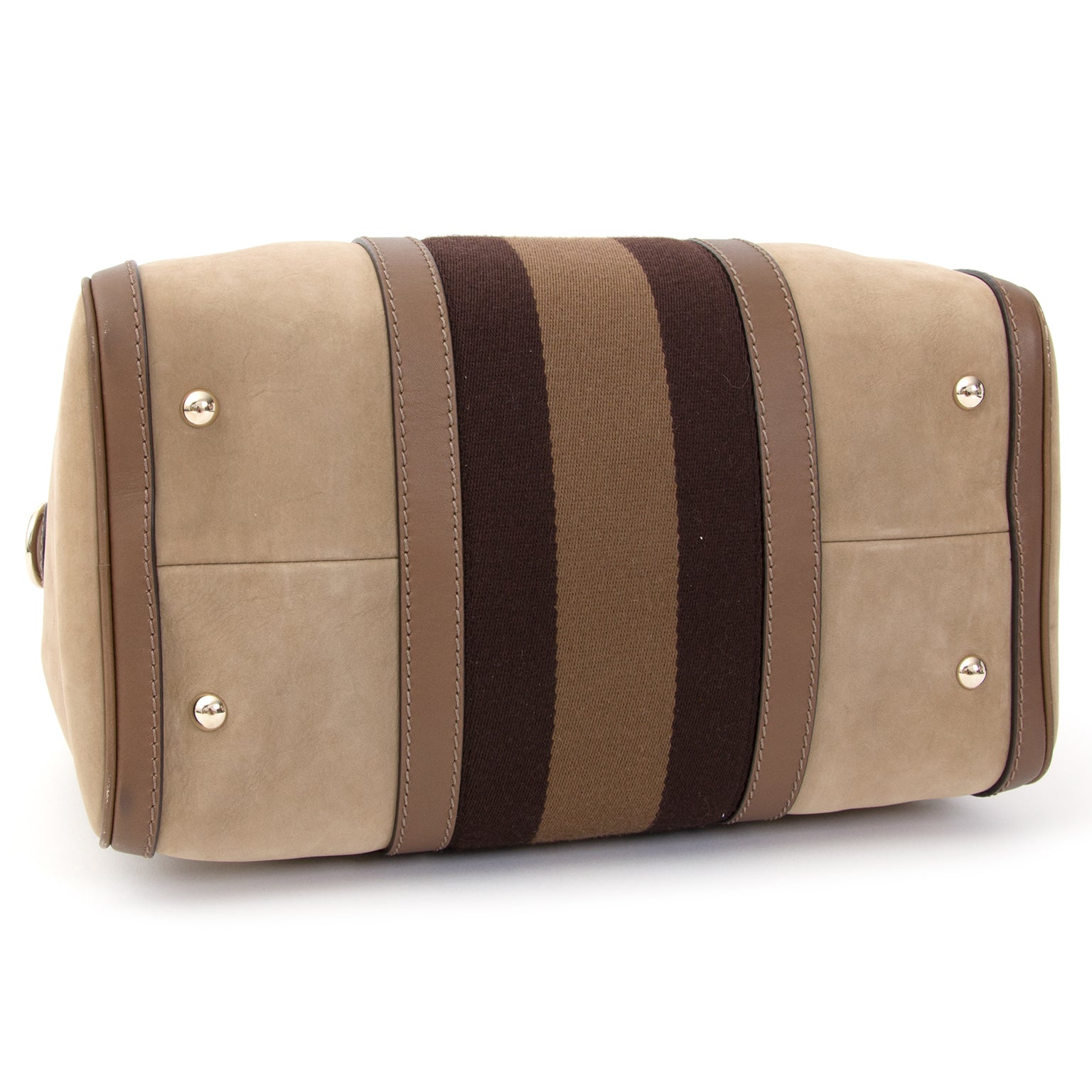 shop safe online secondhand luxury Gucci 'Vintage Web Boston' Bag
