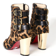 Christian Louboutin Leopard Ankle Boots online red sole luxury brands. Buy online LabelLOV.com authentic brands only. Safe and secure shopping. Antwerp