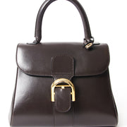 Delvaux Brillant Bordeaux PM luxemerken designers webshop online winkelen veilig LabelLOV Antwerpen België tweedehands authentiek