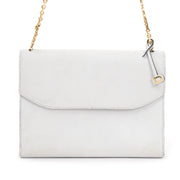 koop snel en veilig online tweedehands Delvaux White Envelope Evening Bag
