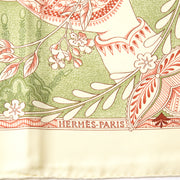 Hermès 'Les Chants Du Henné' Silk Carré scarf authentic secondhand safe online shopping webshop fashion style LabelLOV Antwerp Belgium high end luxury labels brand designer