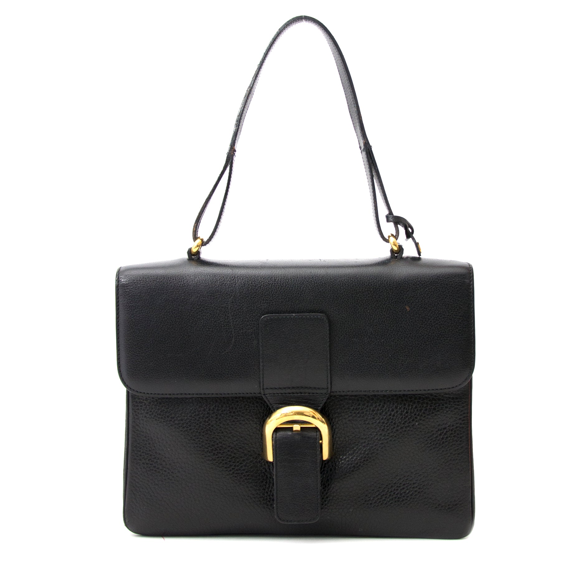 Delvaux Navy Brillant Case Bag for sale for the best price