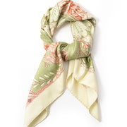 Hermès 'Les Chants Du Henné' Silk Carré scarf tweedehands authentiek veilig online shoppen winkelen mode stijl LabelLOV Antwerpen België designer ontwerper luxe luxemerken