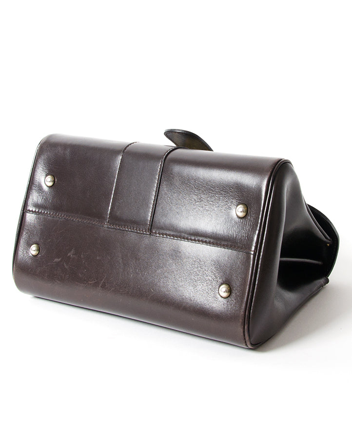 Delvaux Brillant Bordeaux PM seconde main authentique sacs securé sécurité shopping en ligne en vogue mode designers luxe marques