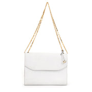 Delvaux White Envelope Evening Bag net als nieuw aan de beste prijs