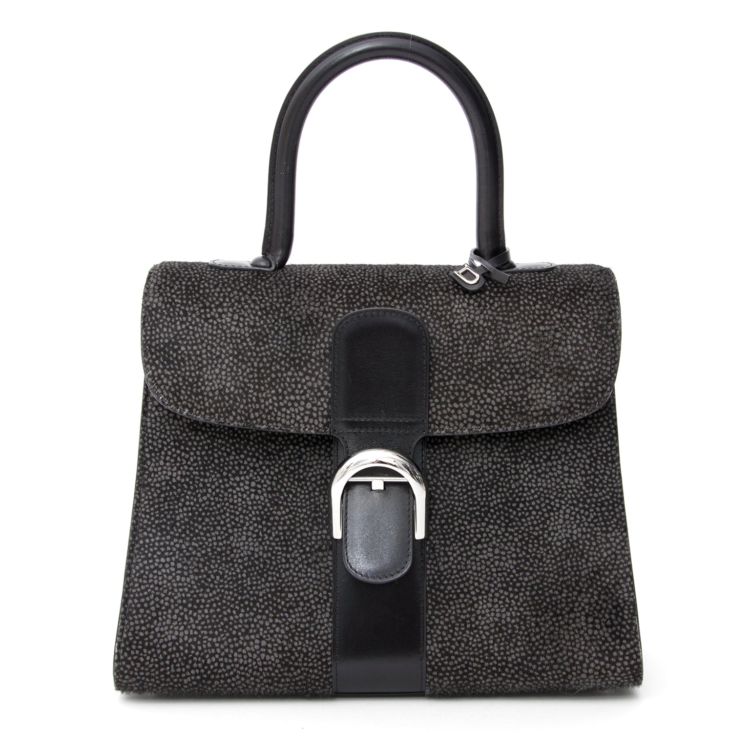 acheter en ligne seconde main sac a main Delvaux Limited Black Brillant Cuir Envolé pour le meilleur prix