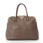 Valentino Taupe Rockstud Dome Bag, Labellov is an online platform that offer you an safe and reliable shopping experience. Buy the vintage secondhand bags for the right price.