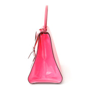 RARE BRAND NEW Pink Fluorescent Handbag worldwide shipping Delvaux , belgium , antwerp labellov.com