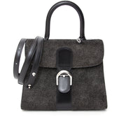 acheter en ligne seconde main sac a main Delvaux Limited Black Brillant Cuir Envolé pour le meilleur prix