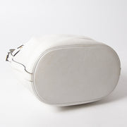 Delvaux Off White 'Calicot' Bucket Bag seconde main authentique shopping en ligne webshop en vogue mode style LabelLOV Anvers Belgique marques luxe designer