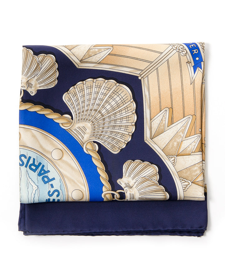 Hermès 'Railing' Silk Carré Scarf sjaal authentiek tweedehands veilig online shoppen winkelen online webshop LabelLOV Antwerpen België mode stijl luxemerken luxe designer ontwerper