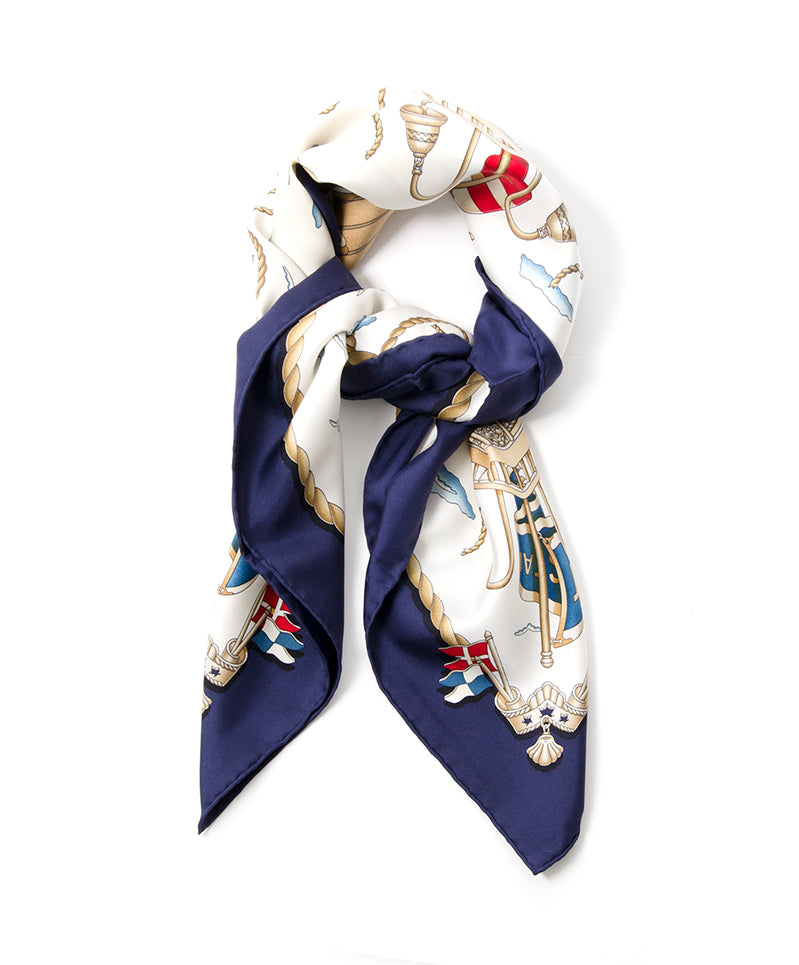 Hermès 'Railing' Silk Carré Scarf authentic secondhand safe online shopping webshop Belgium Antwerp LabelLOV fashion style high end labels luxury brands designer