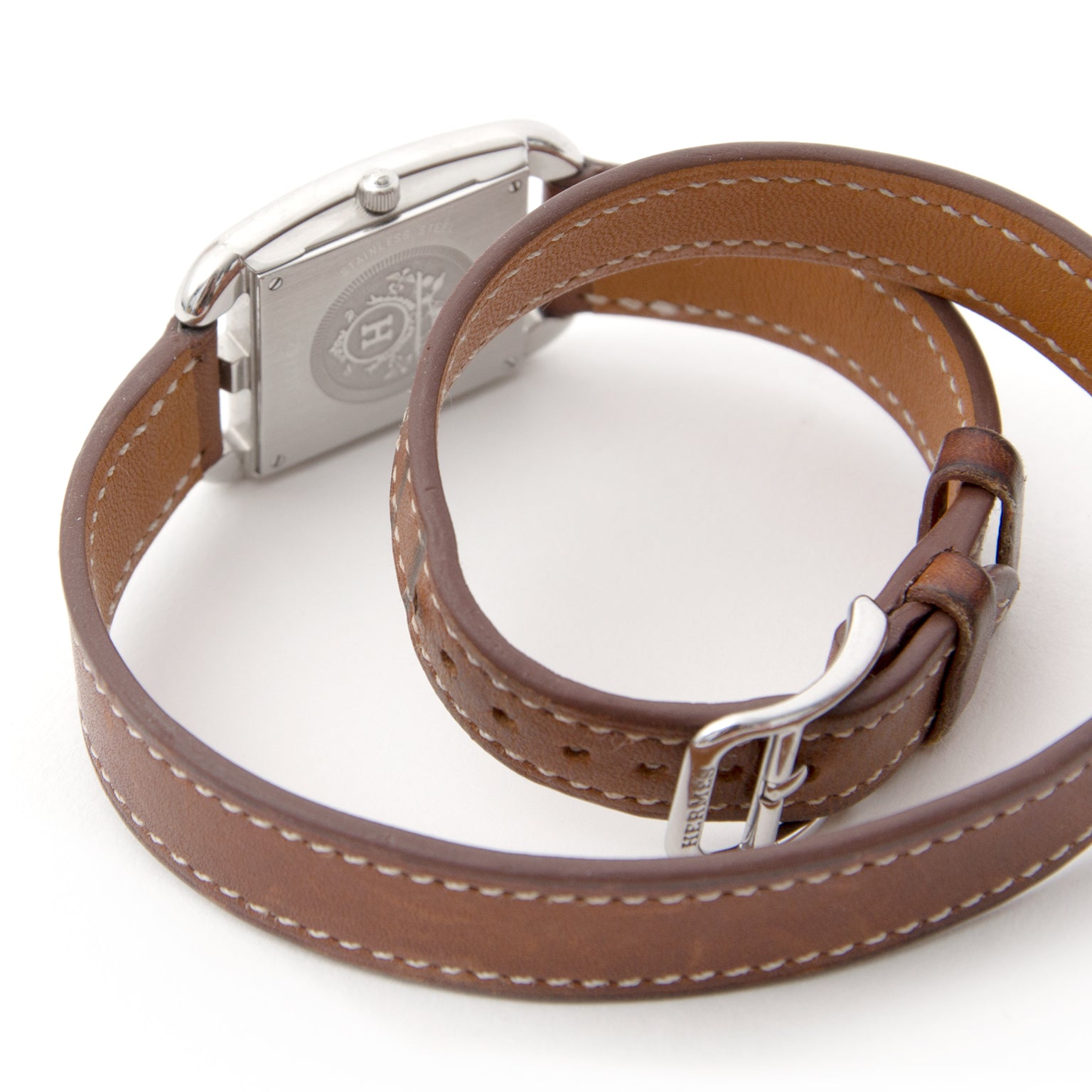 buy safe online secondhand Hermès Cape Code Wraparound Strap like new best price
