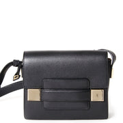 Delvaux Black Le Madame Mini Polo secondhand authentic safe online shopping webshop fashion style Antwerp Belgium LabelLOV designer high end luxury labels brands