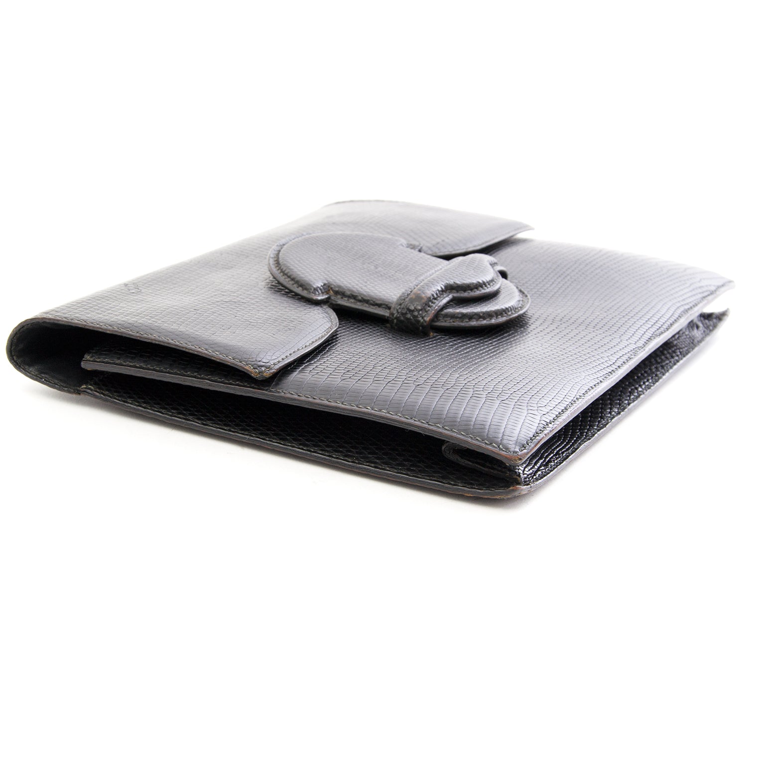 Hermès Lizard Envelope Clutch Achète des sacs authentiques de Hermès au prix correct sur LabelLOV