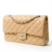 buy safe online secondhand designer vintage chanel double flap bag lambskin