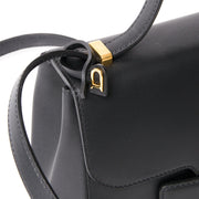 Delvaux Black Simplissime City PM Bag authentic secondhand safe online shopping webshop fashion style LabelLOV Antwerp Belgium high end luxury labels brand designer