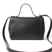 Delvaux Black Simplissime City PM Bag tweedehands authentiek veilig online shoppen winkelen mode stijl LabelLOV Antwerpen België designer ontwerper luxe luxemerken