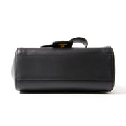 Delvaux Black Simplissime City PM Bag authentic secondhand safe online shopping webshop fashion style LabelLOV Antwerp Belgium high end luxury labels brand designer