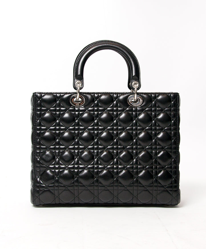 koop net als nieuw 100% echte authentieke lady dior handtas voor de beste prijs online webshop labellov