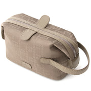 Delvaux Airess Beauty Case Jacquard tweedehands designer monogram nylon toilettas