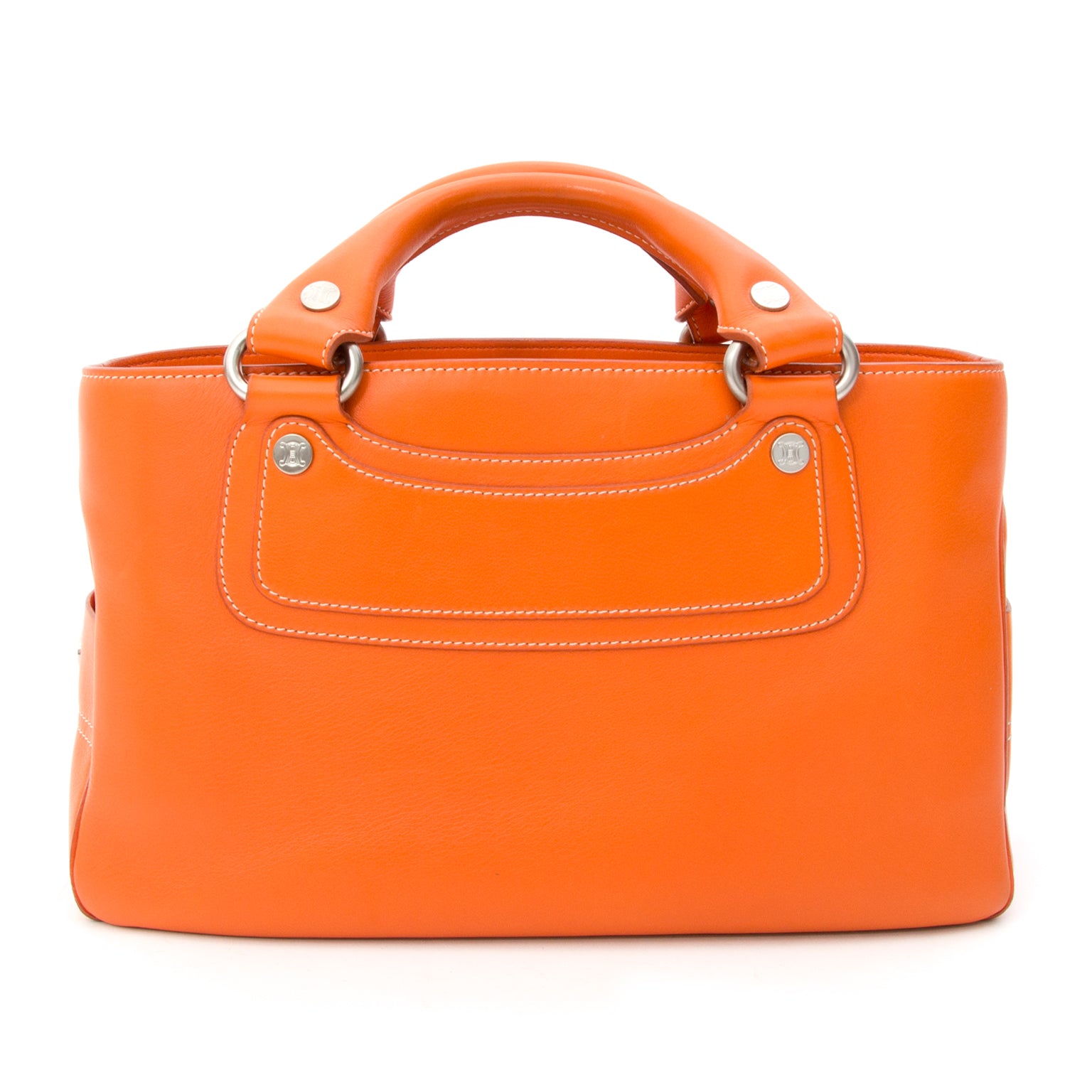 Celine orange Boogie Bag, bezoek Labellov voor een grote keuze aan luxe handtassen.