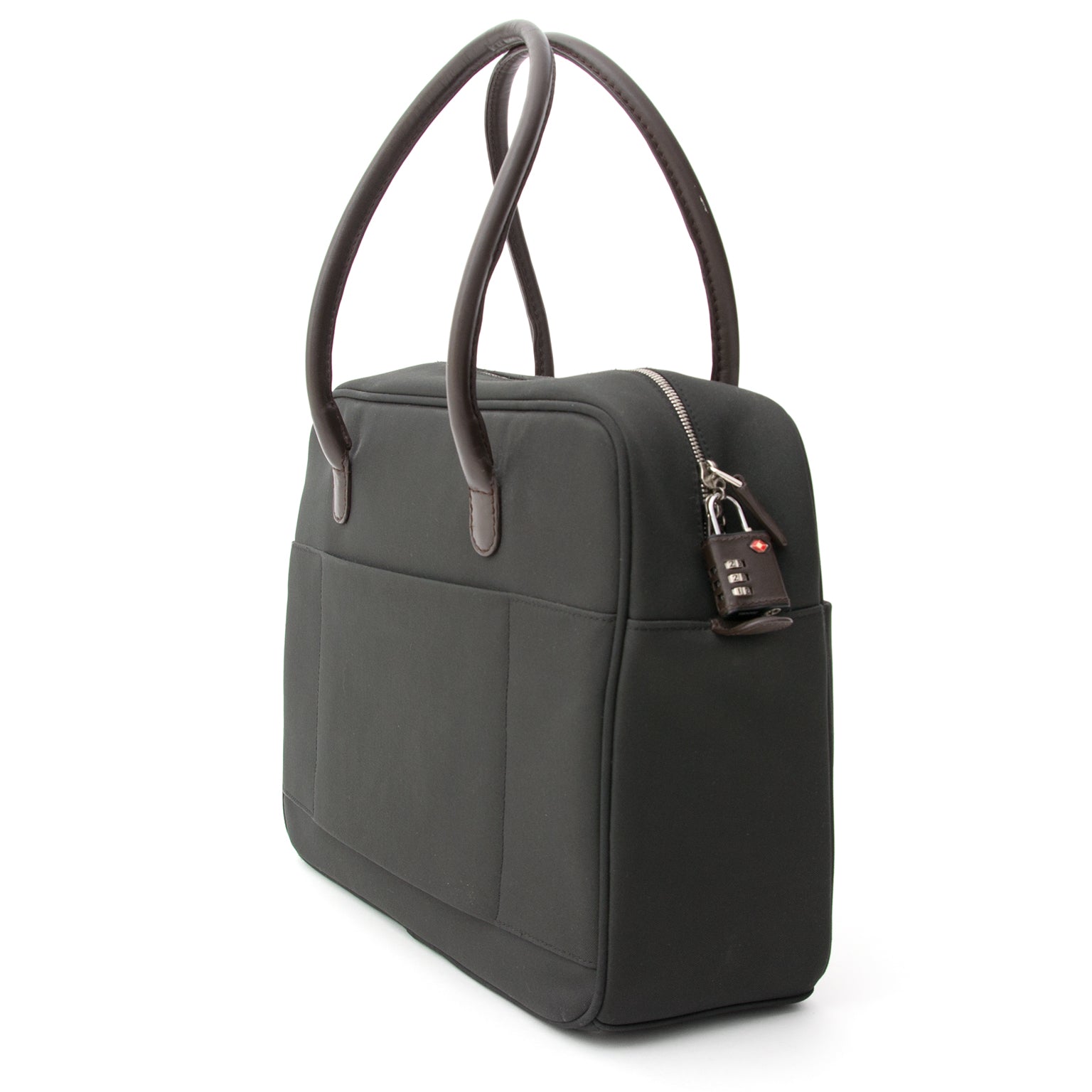 Delvaux Airess Shoulder Bag Canvas Buy authentic secondhand Delvaux bags at the right price at LabelLOV secondhand webshop. Safe and secure online shopping.