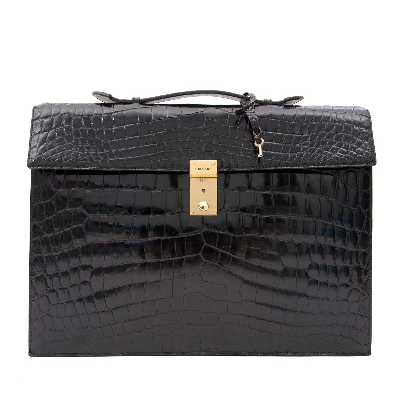 Delvaux Croco Briefcase Slekely 1992 Labellov biedt een ruime selectie aan nieuwe en tweedehands luxe handtassen met de juiste prijs. Bezoek de online platform voor een veilige en betrouwbare winkelervaring.