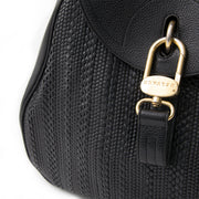 koop veilig online Delvaux 'Toile de Cuir' Lucifer GHW comme neuf site en ligne labellov