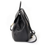 acheter en ligne seconde main sac a do Delvaux 'Toile de Cuir' Lucifer GHW comme neuf webshop labellov