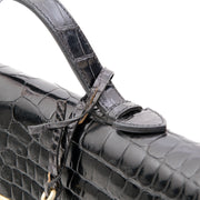 Delvaux Croco Slekely 1992 briefcase, For designer brands such as Louis Vuitton, Hermes, Chanel, Delvaux and many more, visit the online platform Labellov. The website offers a safe and secure platform to sell and buy new or preloved luxurious bags.
