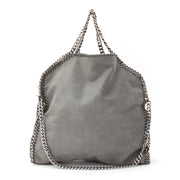acheter safe et secure seconde main Stella mccartney gray shaggy deer fold over tote like new