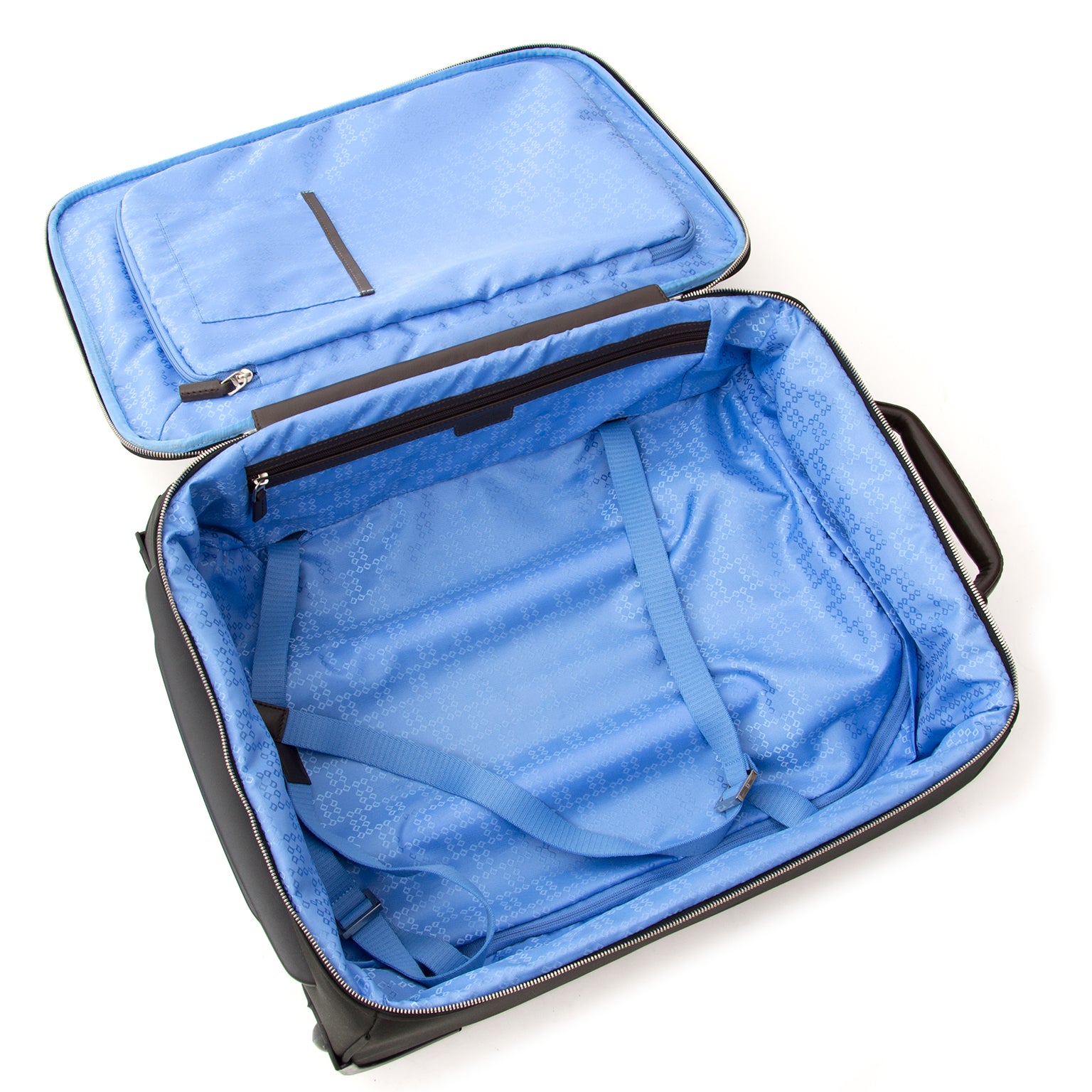 Delvaux Airess Upright 55 Canvas Koop authentieke tweedehands Delvaux reistassen voor de juiste prijs bij LabelLOV vintage w