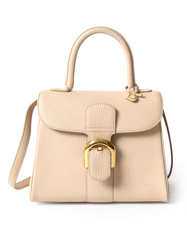 koop veilig online tweedehands delvaux brillant handtas met strap aan de beste prijs