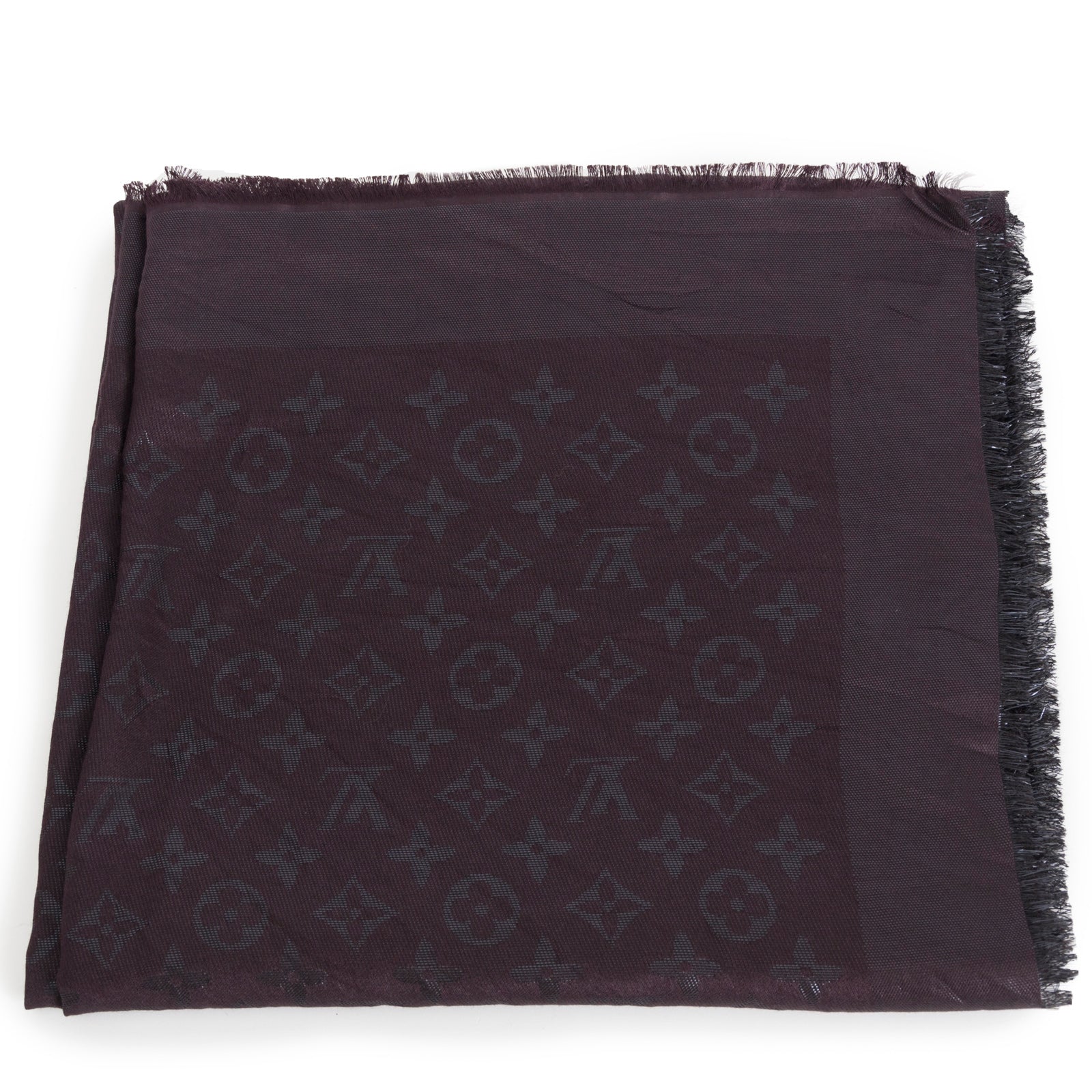 Louis Vuitton Monogram Scarf Amarante