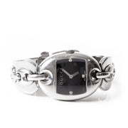 Gucci Buckle Watch seconde main en ligne en vogue shopping mode Anvers Belgique LabelLOV luxe marques designer